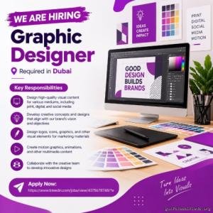 Graphic Designer Required in Dubai