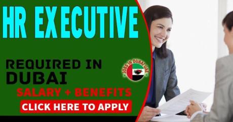 HR Executive Required in Dubai