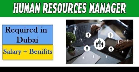 Human Resources Manager Required in Dubai