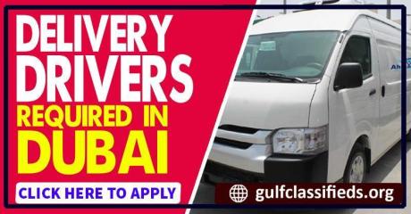 DELIVERY DRIVER REQUIRED IN DUBAI