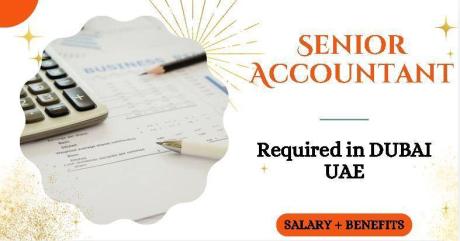 Senior Accountant Required in Dubai