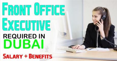 Front Office Executive Required in Dubai