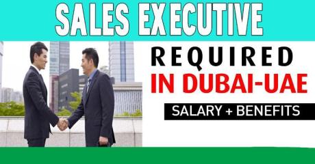 Sales Executive Required in Dubai