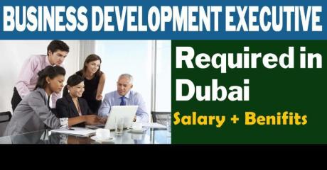 Business Development Executive Required in Dubai