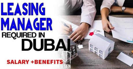 Leasing Manager Required in Dubai