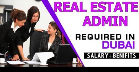 Real Estate Admin Required in Dubai
