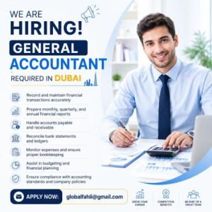 General Accountant Required in Dubai
