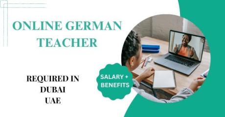 Online German Teacher Required in Dubai