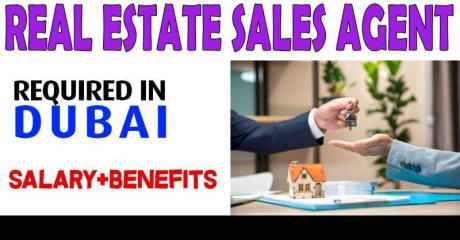 Real Estate Sales Agent Required in Dubai