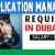 Application Manager Required in Dubai