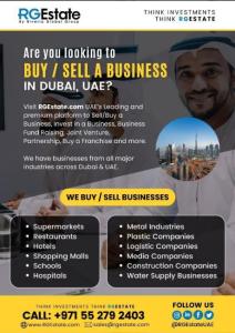 Are you looking to Buy / Sell a Business in Dubai, UAE?
