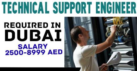 Technical Support Engineer Required in Dubai