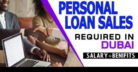 Personal loan Sales Required in Dubai