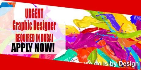 URGENT Graphic Designer Required in Dubai
