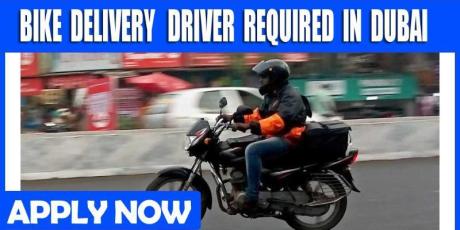 URGENT DELIVERY DRIVER REQUIRED IN DUBAI-UAE