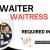 WAITER / WAITRESS Required in Dubai
