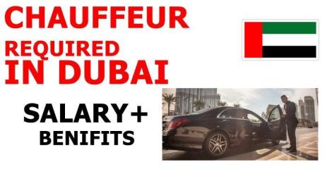 CHAUFFEUR REQUIRED IN DUBAI