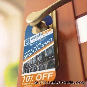 custom door hangers Dubai