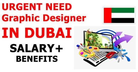 URGENT NEED Graphic Designer IN DUBAI