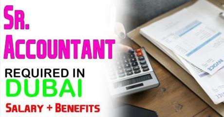Sr. Accountant Required in Dubai