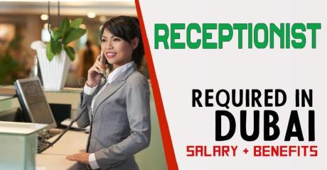 Receptionist Required in Dubai