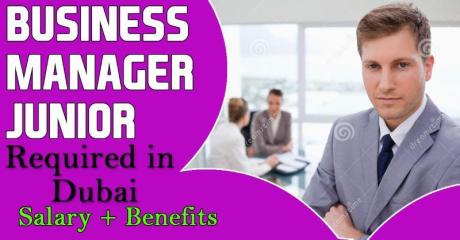 Business Manager Junior Required in Dubai