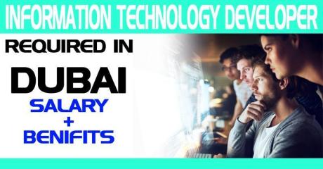 Information Technology Developer Required in Dubai