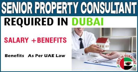 Senior Property Consultant Required in Dubai