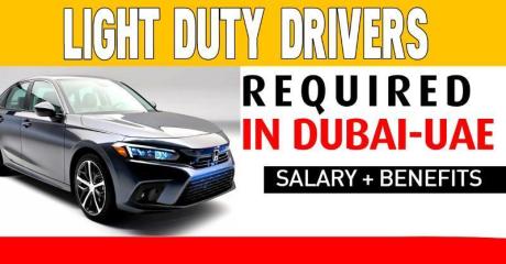 Light Duty Drivers Required in Dubai