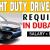 Light Duty Drivers Required in Dubai