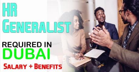 Human Resources Generalist Required in Dubai