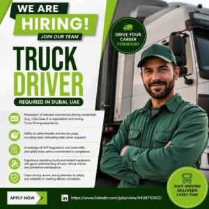 Truck Driver Required in Dubai