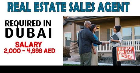 Real Estate Sales Agent Required in Dubai