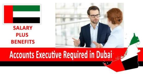 Accounts Executive Required in Dubai