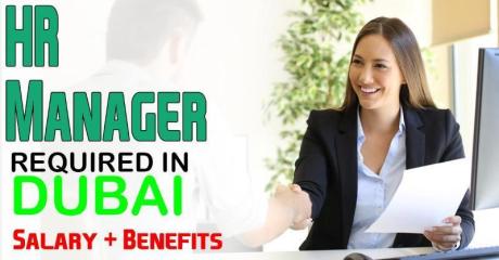 HR Manager Required in Dubai