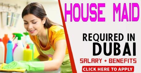 House maid Required in Dubai