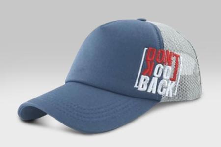 DON’T LOOK BACK CAP | BLUE/GREY COLOR