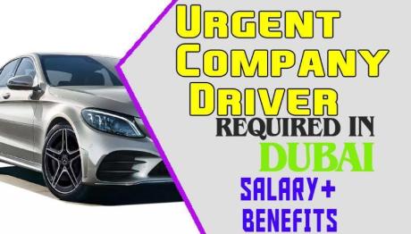 Urgent Company Driver Required in Dubai