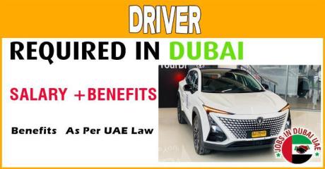 Driver Required in Dubai