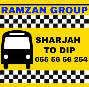 Sharjah to Dubai, DIP, JVC, IMPZ, Miracle garden, Studio city, Motor City, Expo 2020 Metro, JABEL AL