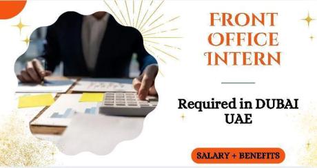 Front Office Intern Required in Dubai