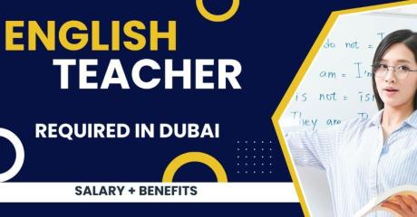 English Teacher Required in Dubai