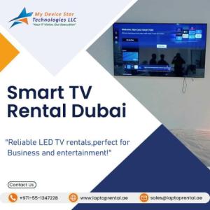Need a Samsung QLED 4K Smart TV on rent in Dubai?