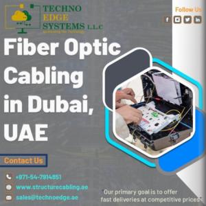Expertise in rendering Fiber Optic Cabling over UAE