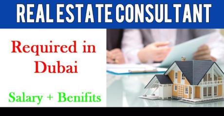Real Estate Consultant Required in Dubai