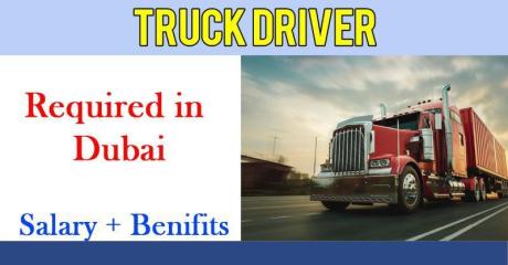 Truck Driver Required in Dubai
