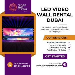 Short-Term LED Wall Rental Dubai Solutions