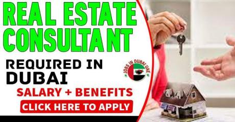 Real Estate Consultant Required in Dubai