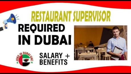 Restaurant Supervisor Required in Dubai
