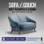 Sofa Deep Shampoo Cleaning Dubai